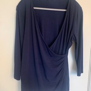 Kettlewell Colours Faux Wrap, LL, in Sultry Navy (Autumn)